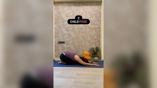 Subscribe to my channel@YogaByShraddha for more videos. #yoga #calmdown #selenagomez #relaxyourmind