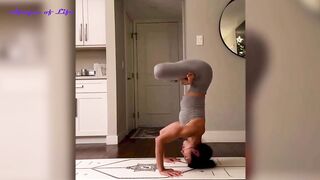 Yoga Challenge! Stretching And Gymnastics