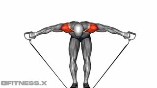 3D Shoulders Workout Stretching