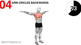 3D Shoulders Workout Stretching