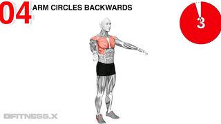 3D Shoulders Workout Stretching