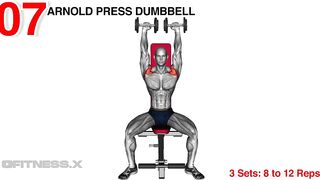 3D Shoulders Workout Stretching