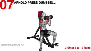 3D Shoulders Workout Stretching