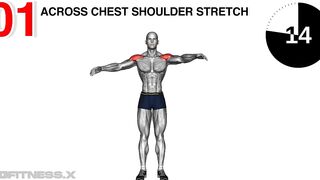 3D Shoulders Workout Stretching