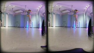【3D VR360° ポールダンス】Twerk Dancing - モデル撮影風景