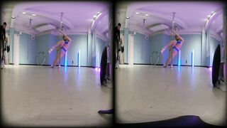 【3D VR360° ポールダンス】Twerk Dancing - モデル撮影風景