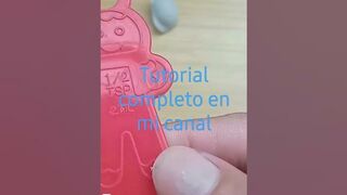 Raton pluma pasta flexible / porcelana fria #pastaflexible #porcelanafria