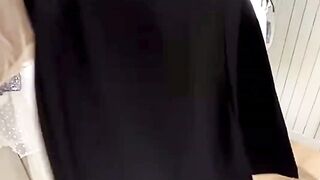 Amazing try on haul on yt - dry see tru transparence