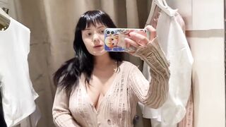 Dressing Room Try On Haul Oops PT2 See Through Lingerie and Clothes Try On Haul At The Mall #haul