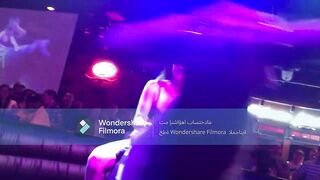 #girls #riding #in #bikinis #on #a #mechanical #bull #at #the #december #2023#festival#nickxar#misho