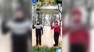 Активное парное упражнение для укрепления спины #центрзож #зож #чернигов #yoga #ukraine #парнаяйога