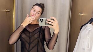 Transparent Clothes Haul with Mia | See through Try-on Haul