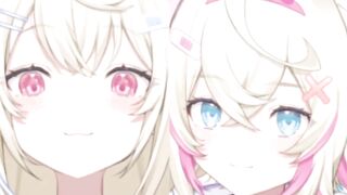 FWMC flexible eyebrows [hololive / fuwamoco]
