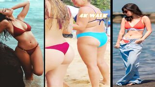 Trending video clips of girls at the beach in bikinis