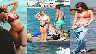 Trending video clips of girls at the beach in bikinis