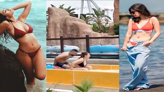 Trending video clips of girls at the beach in bikinis