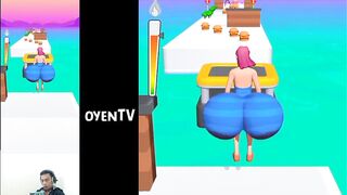 Twerk Run Race - fun mini games gameplay android game, offline