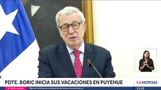 Presidente Boric pasará vacaciones con “modalidad flexible de descanso” en Puyehue