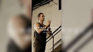 "Simple Sweet Warm Up" #yoga #motivation