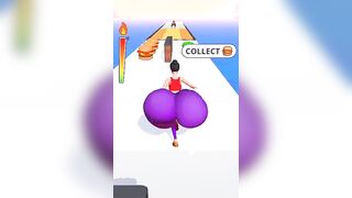 Unbelievable Twerk Skills in Game #1: You Won't Believe Your Eyes! || Twerk Girl Run #shortvideo