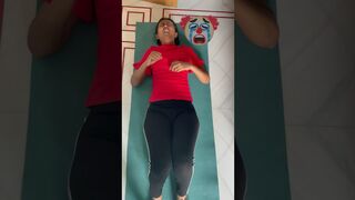 Yoga se huya mera haal behal ???? Mini Vlog Day 55/100 #dailyvlog #minivlog #yoga #shorts