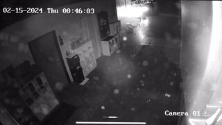 Surveillance video shows vehicle slam into Florida yoga studio then drive off
