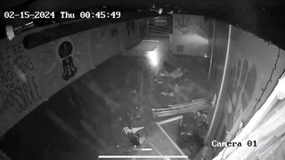 Surveillance video shows vehicle slam into Florida yoga studio then drive off