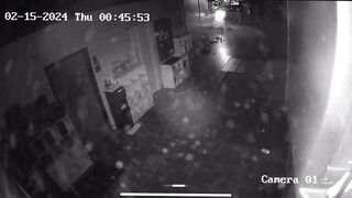 Surveillance video shows vehicle slam into Florida yoga studio then drive off