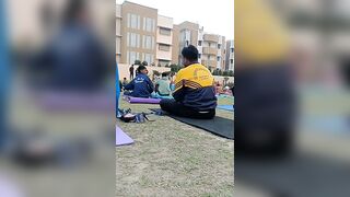 yoga class Joined???? || #shorts #minivlog #youtube ||