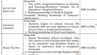 भारतीय दूतावास में निकली योग भर्ती ll Yoga Instructor job ।।