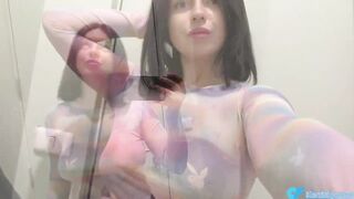 ????Beginner Model in Transparent Clothes ⚡️Try-on Haul See-Through Fashion