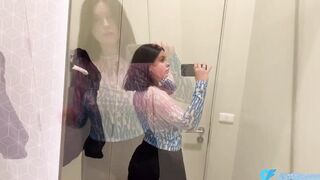 ????Beginner Model in Transparent Clothes ⚡️Try-on Haul See-Through Fashion