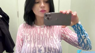 ????Beginner Model in Transparent Clothes ⚡️Try-on Haul See-Through Fashion