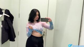 ????Beginner Model in Transparent Clothes ⚡️Try-on Haul See-Through Fashion