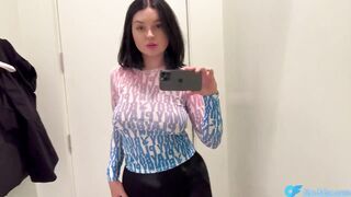 ????Beginner Model in Transparent Clothes ⚡️Try-on Haul See-Through Fashion