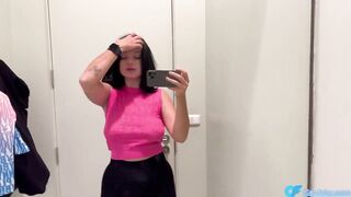 ????Beginner Model in Transparent Clothes ⚡️Try-on Haul See-Through Fashion