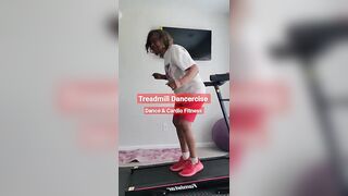 #shorts ~ Treadmill Dancercise Physical Exercise #strengthening #stretching #balance #aerobics