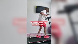 #shorts ~ Treadmill Dancercise Physical Exercise #strengthening #stretching #balance #aerobics