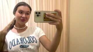 Transparent Clothing Haul See through Try on Haul