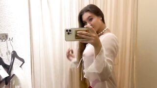 Transparent Clothing Haul See through Try on Haul