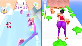 ✅ Dancing Hair ???? Twerk gameplay ▶️ | #Video62 | Gamuna gaming Video |GAMUNA GAMING |