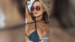 Kyra Marie Belanger - Hermosa modelo de bikinis e influencer de Instagram | Biografía