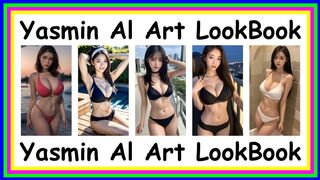 Yasmin AI Art LookBook - Bikinis & Swimsuits