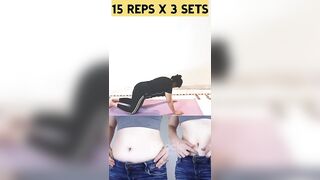Burn Upper Belly Fat + Lower Belly Fat | #shorts #viral #trending #yoga #fat #fitness #health????❤️