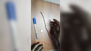 Flexible Night Lamp In Pen #shorts