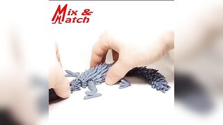 Mix and Match dragon 01 #3dfigure #dragon #dragonball #figure #actionfigures #flexible #dragonballz