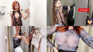 4K Transparent Clothing Haul Try on Haul