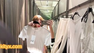 ????Beginner Model Try on Haul 4K⚡️ See-Through Fashion