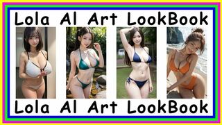 AI Art LookBook l Bikinis & Swimsuits