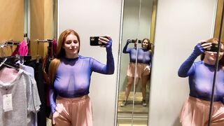 [4K] Transparent Clothes Haul with Katy | See Through TRY ON HAUL
